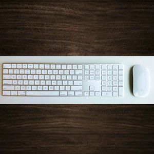 Apple Magic Keyboard with Numeric Pad + Magic Multi-Touch Surface Mouse